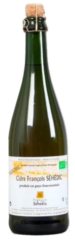 Francois Sehedic Cidre Traditionnel Front Bottle Shot