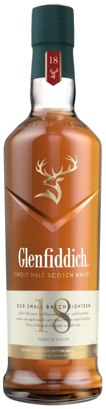 Glenfiddich 18 Year Small Batch Reserve Single Malt Scotch Whisky