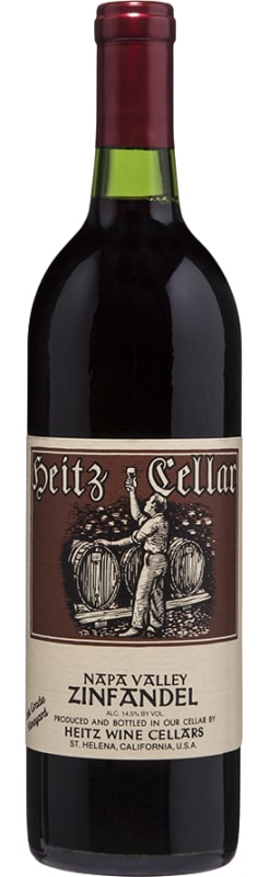 Heitz Cellar Ink Grade Vineyard Zinfandel 2015 Front Bottle Shot