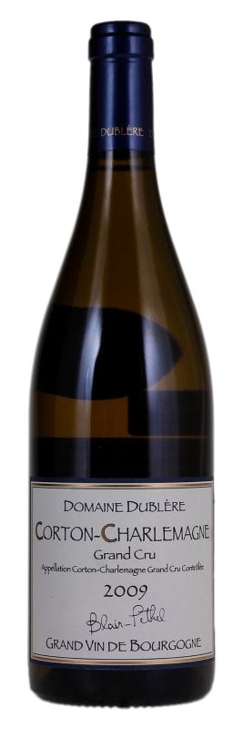 Domaine Dublere Corton-Charlemagne Grand Cru 2009 Front Bottle Shot