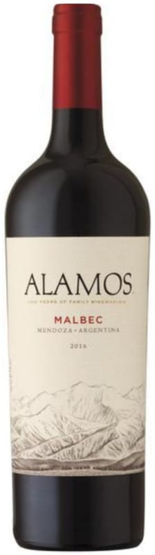 Alamos Malbec 2016 Front Bottle Shot