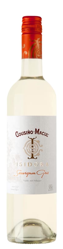Cousino Macul Isidora Sauvignon Gris 2017 Front Bottle Shot