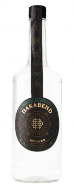 Dakabend Pot Still Rum (1 Liter) Front Bottle Shot
