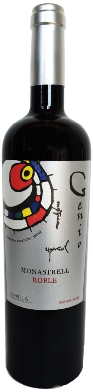 Genio Espanol Monastrell Roble 2015 Front Bottle Shot