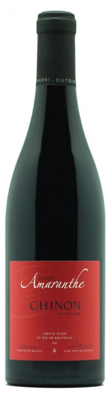 Baudry-Dutour Chinon Amaranthe 2018 Front Bottle Shot