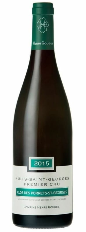 Domaine Henri Gouges Nuits-St-Georges Clos des Porrets St. Georges Premier Cru 2015 Front Bottle Shot