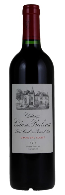 Chateau Cote de Baleau (375ML half-bottle) 2015 Front Bottle Shot