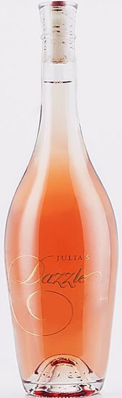 Long Shadows Vintners Julia's Dazzle Rose 2017 Front Bottle Shot