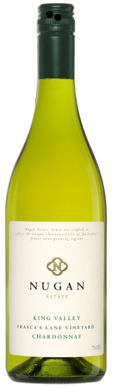 Nugan Estate Frasca's Lane Vineyard Chardonnay 2019 Front Bottle Shot