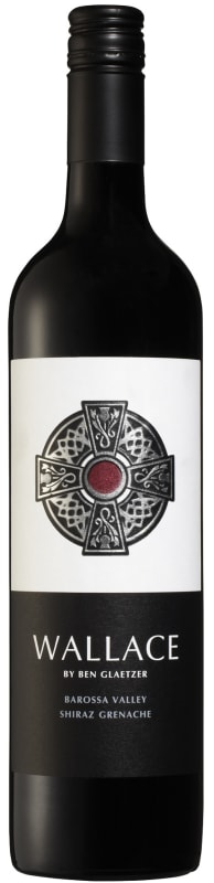 Glaetzer Wallace Shiraz-Grenache 2017 Front Bottle Shot