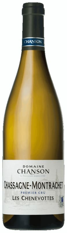 Chanson Pere & Fils Chassagne-Montrachet Les Chenevottes Premier Cru 2019 Front Bottle Shot