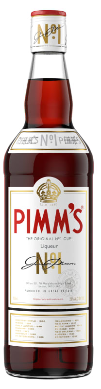 Pimm's No. 1 Cup Liqueur Front Bottle Shot