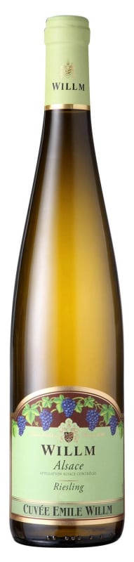 Willm Cuvee Emile Willm Riesling 2018 Front Bottle Shot