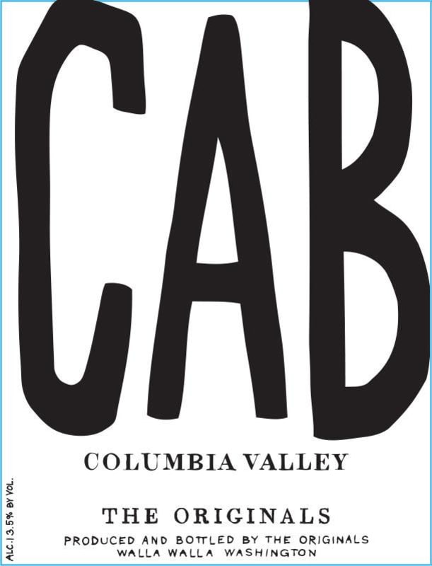 The Originals Cabernet Sauvignon 2015 Front Label
