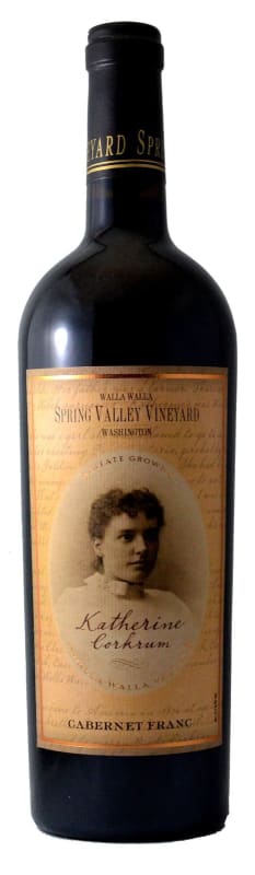 Spring Valley Kathryn Corkrum Cabernet Franc 2011 Front Bottle Shot