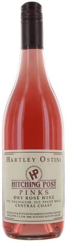 Hitching Post Pinks Rose 2016 Front Bottle Shot