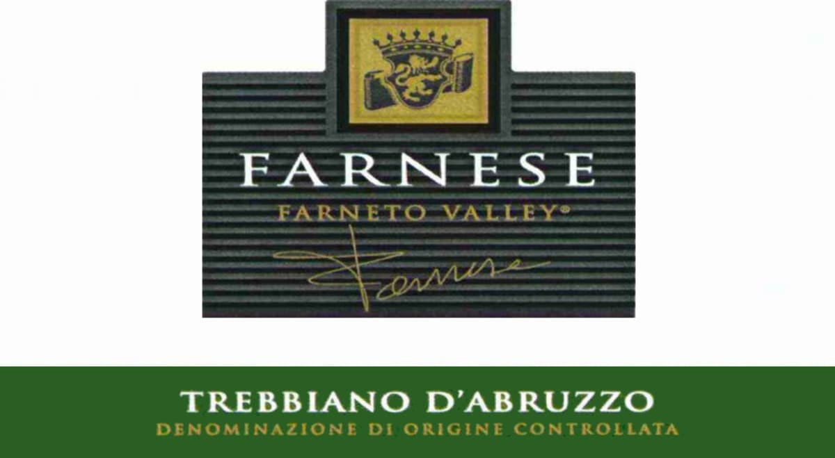 Farnese Trebbiano d'Abruzzo 2012 Front Label
