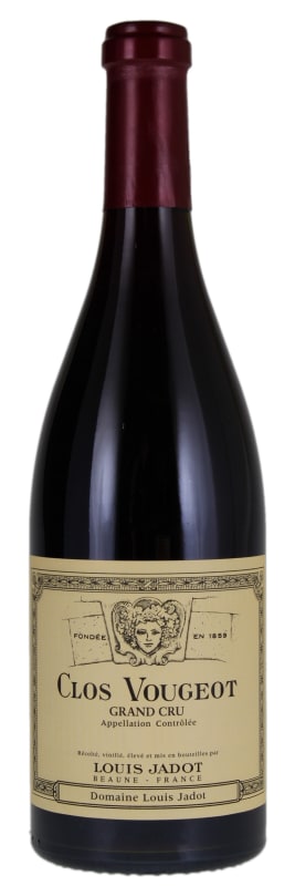 Louis Jadot Clos Vougeot Grand Cru (375ML half-bottle) 2017 Front Bottle Shot