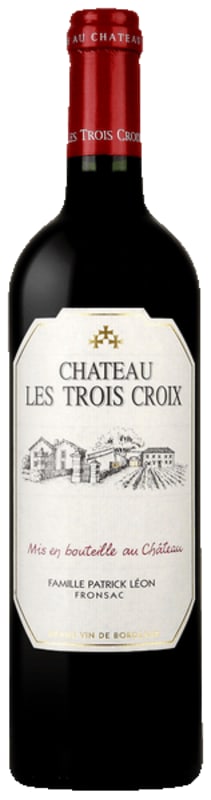 Chateau Les Trois Croix 2015 Front Bottle Shot