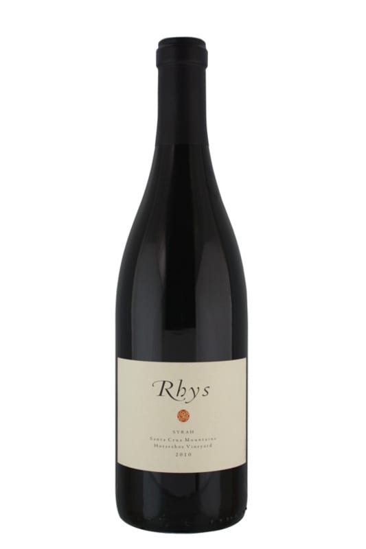 Rhys Horseshoe Vineyard Syrah 2010 Front Bottle Shot