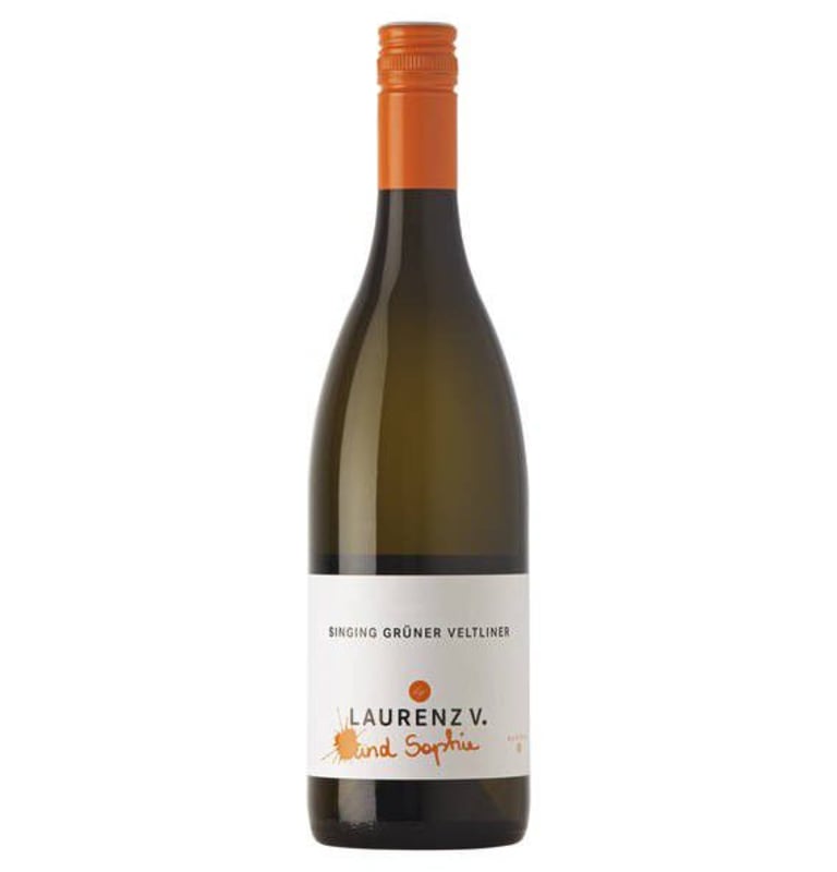 Laurenz V Singing Gruner Veltliner 2017 Front Bottle Shot