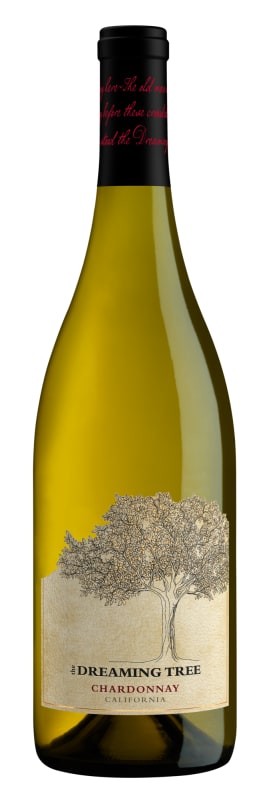 The Dreaming Tree Chardonnay 2021 Front Bottle Shot