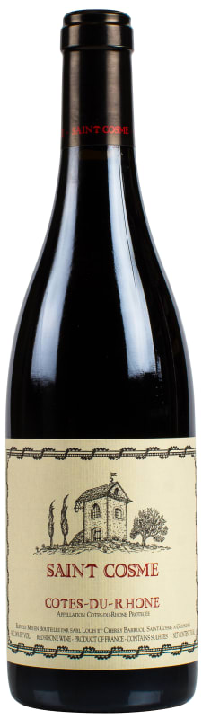 Chateau de Saint Cosme Cotes-du-Rhone 2023 Front Bottle Shot