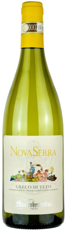 Mastroberardino NovaSerra Greco di Tufo 2024 Front Bottle Shot
