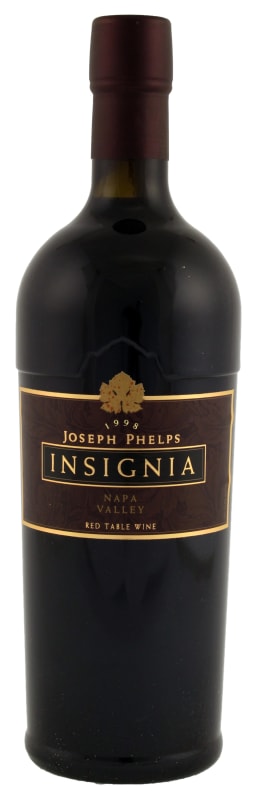 Joseph Phelps Insignia 1998 Front Bottle Shot