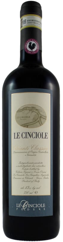 Le Cinciole Chianti Classico 2016 Front Bottle Shot