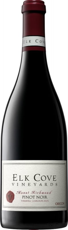 Elk Cove Mount Richmond Pinot Noir 2014 Front Bottle Shot