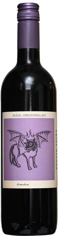 Poggio Anima Asmodeus Nero d'Avola 2016 Front Bottle Shot