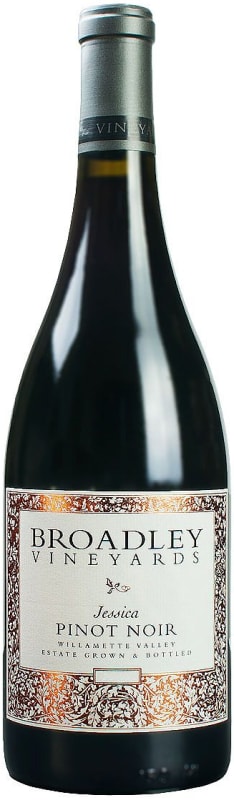Broadley Jessica Pinot Noir 2015 Front Bottle Shot
