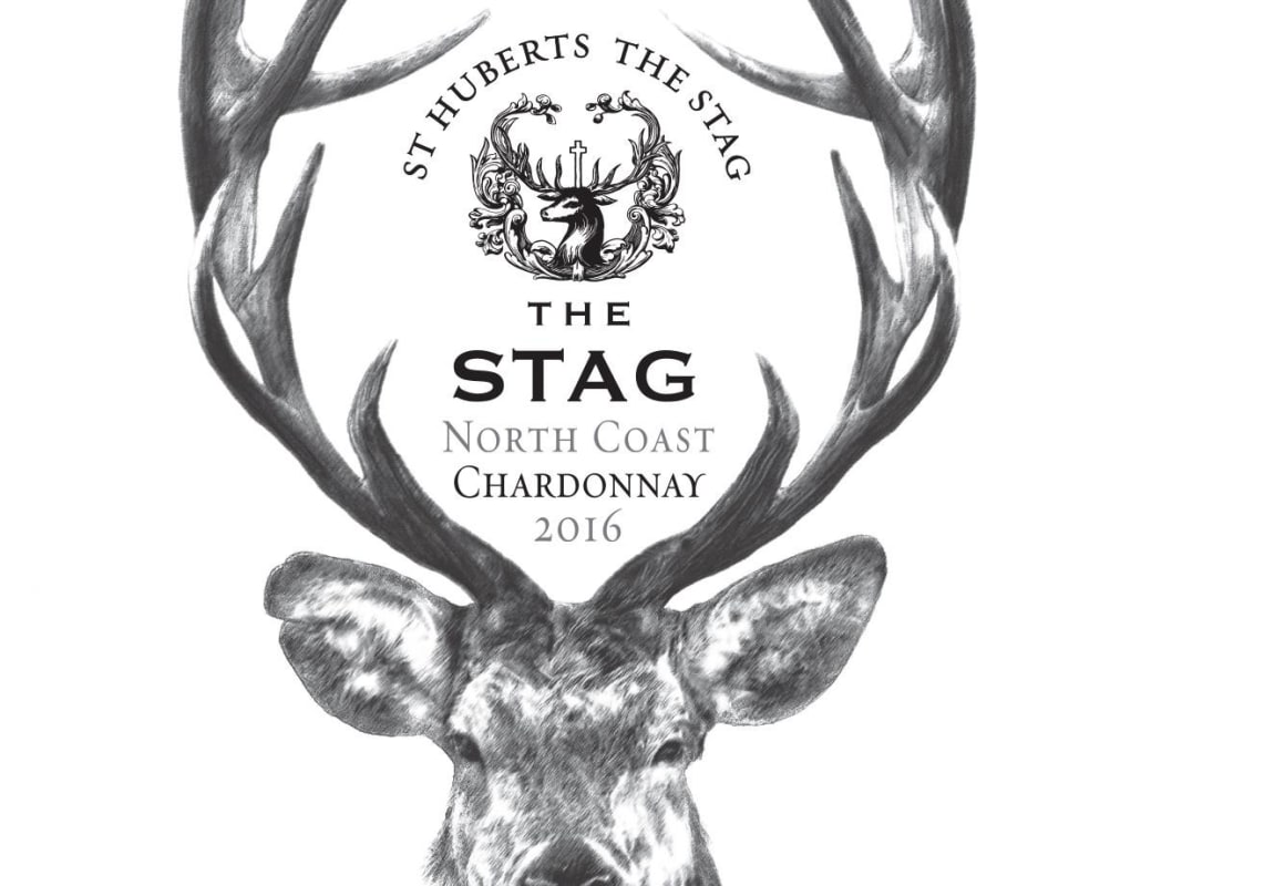 St. Huberts The Stag Chardonnay 2016 Front Label