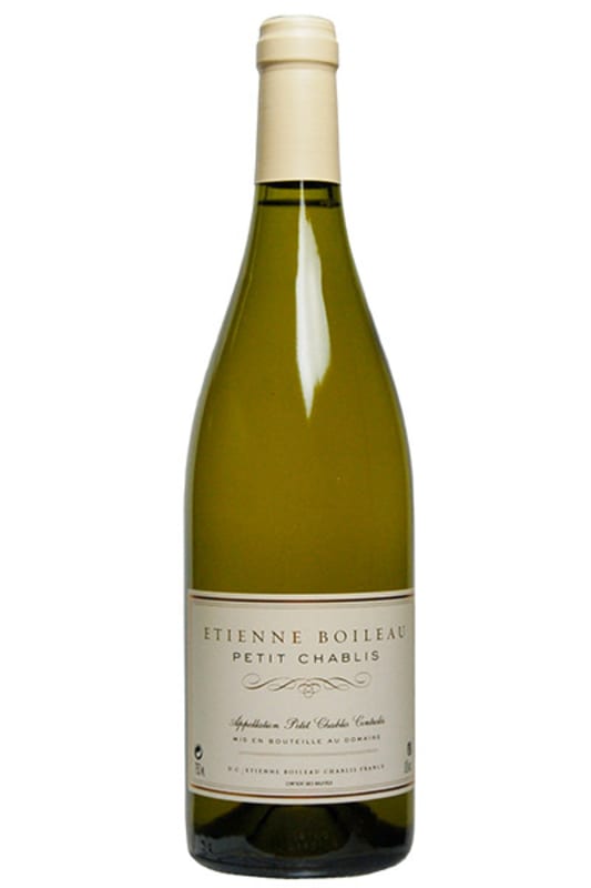 Etienne Boileau Petit Chablis 2018 Front Bottle Shot