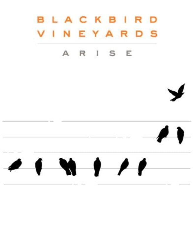 Blackbird Vineyards Arise Napa Valley Proprietary Red (375ML half-bottle) 2022 Front Label