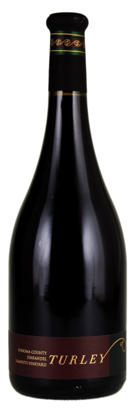 Turley Zampatti Vineyard Zinfandel 2017 Front Bottle Shot