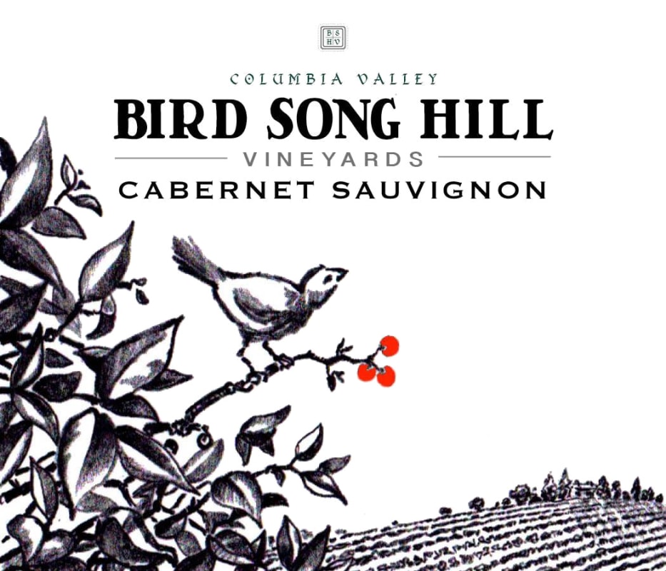 Bird Song Hill Vineyards Cabernet Sauvignon 2016 Front Label