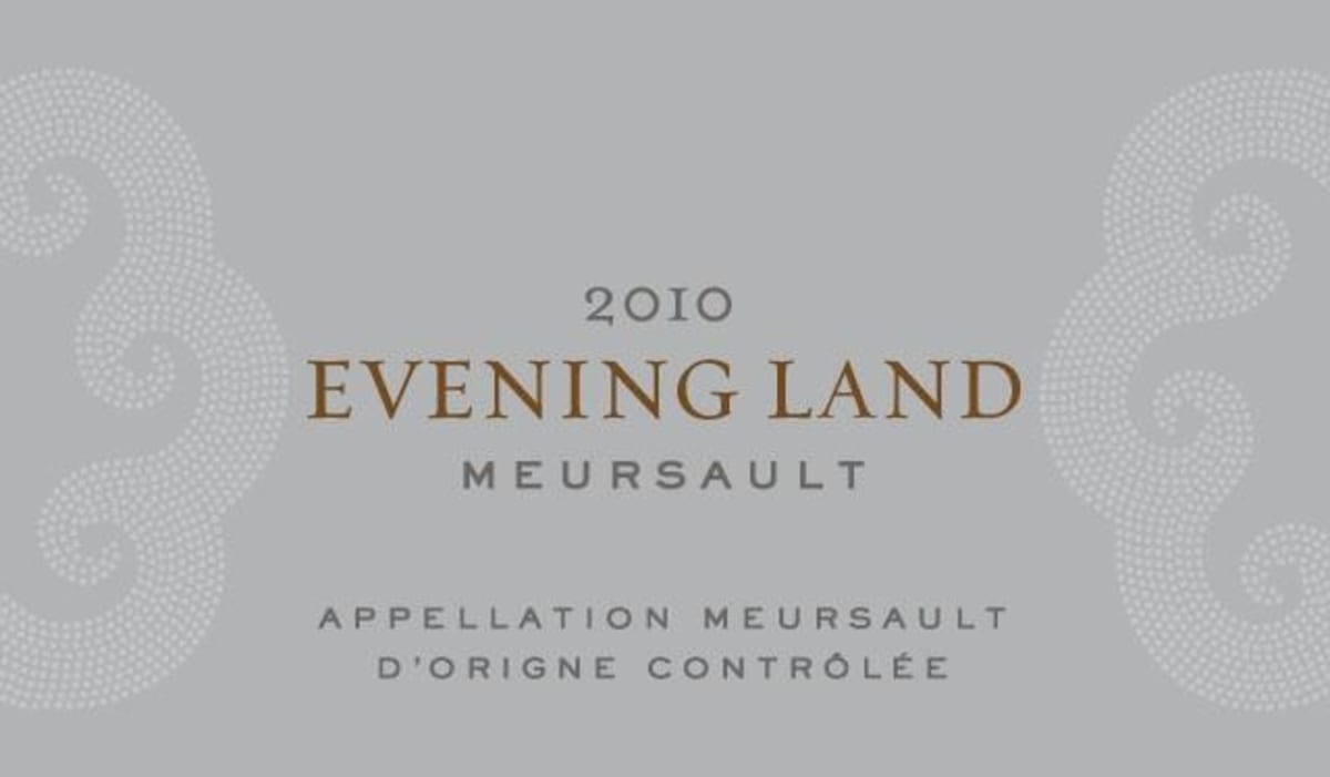 Evening Land Meursault 2010 Front Label