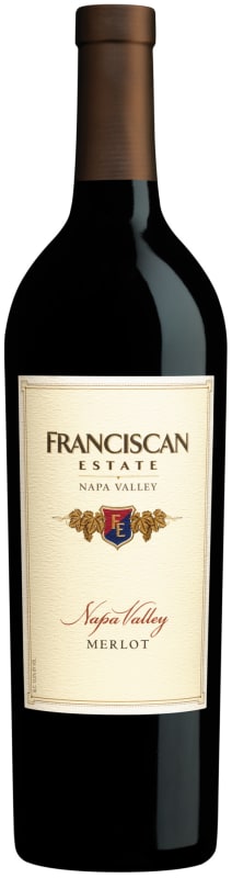Franciscan Estate Merlot 2008 Front Bottle Shot
