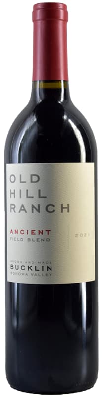 Bucklin Old Hill Ranch Ancient Field Blend 2021 Front Bottle Shot