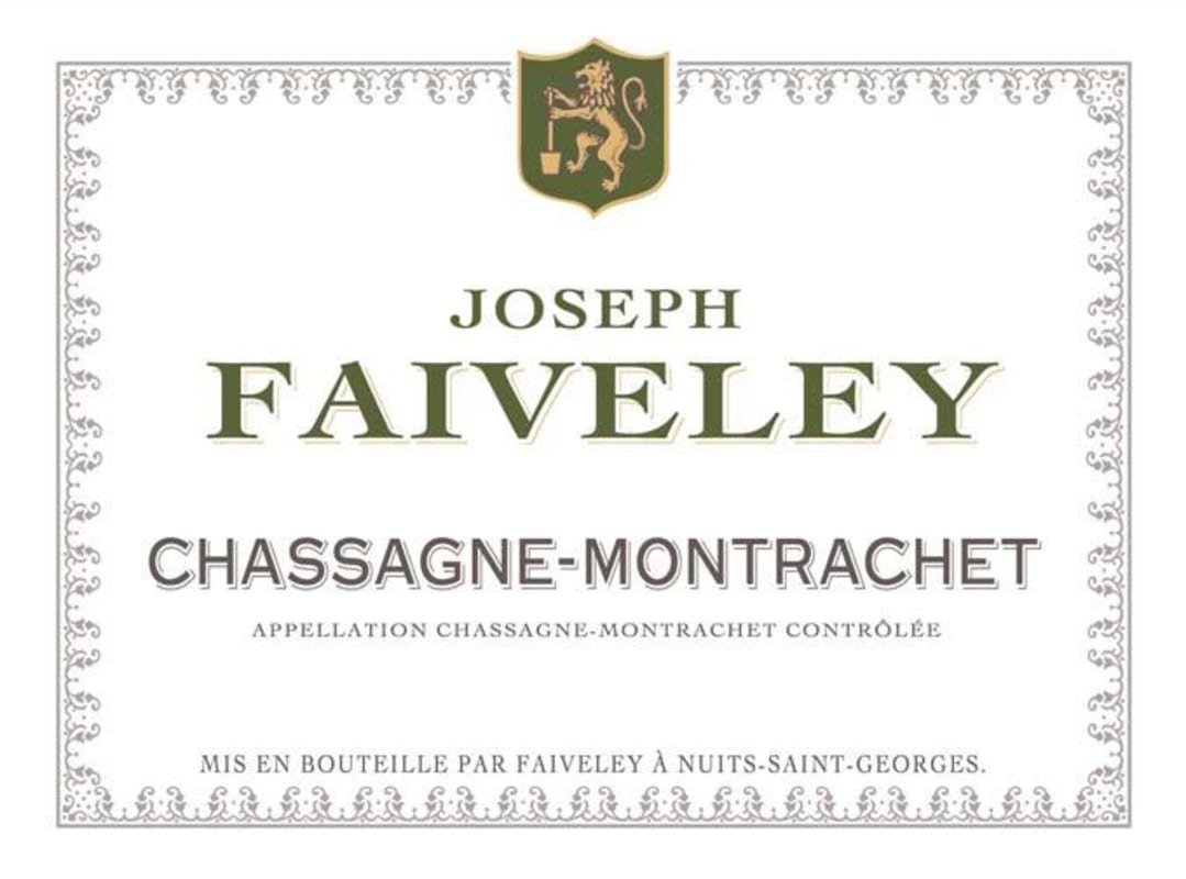 Faiveley Chassagne Montrachet 2012 Front Label