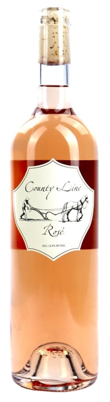 County Line Rose 2019 Front Bottle Shot