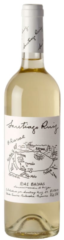 Santiago Ruiz Albarino Blend 2018 Front Bottle Shot
