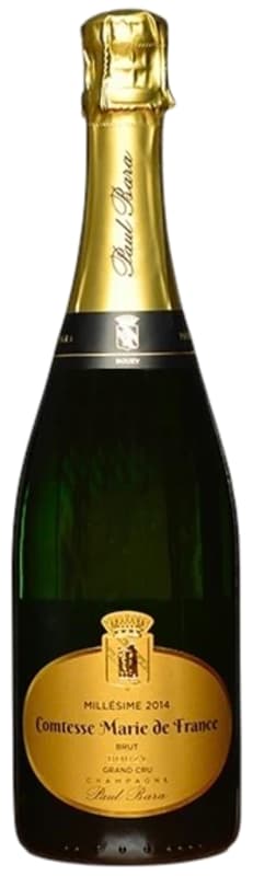 Paul Bara Brut Comtesse Marie de France Grand Cru 2014 Front Bottle Shot