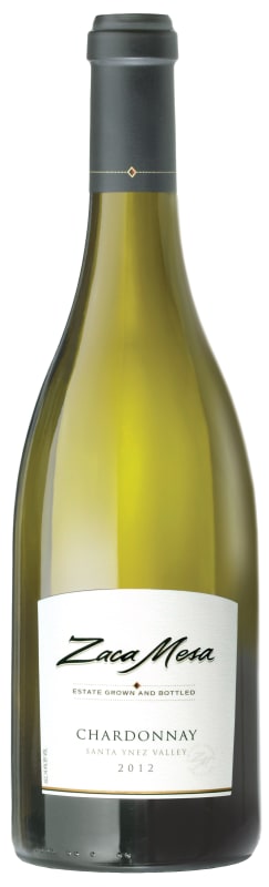 Zaca Mesa Chardonnay 2012 Front Bottle Shot