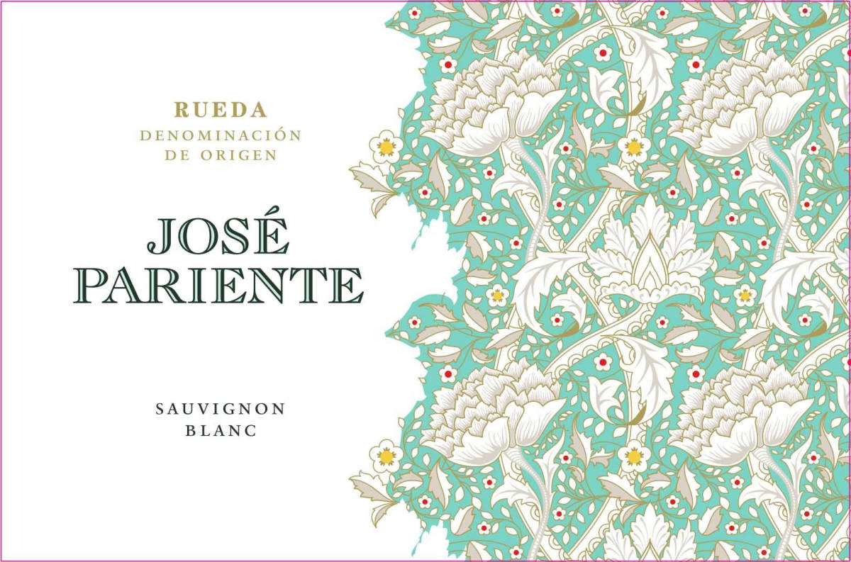 Jose Pariente Sauvignon Blanc 2017 Front Label