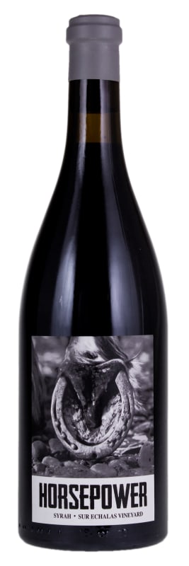 Horsepower Vineyards Sur Echalas Vineyard Syrah 2019 Front Bottle Shot