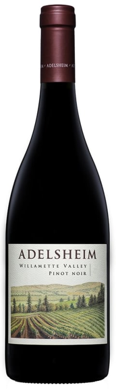 Adelsheim Willamette Valley Pinot Noir 2016 Front Bottle Shot