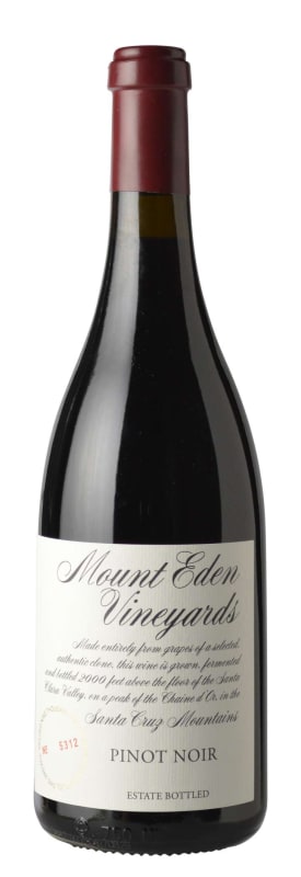Mount Eden Vineyards Estate Pinot Noir 2017 Front Bottle Shot
